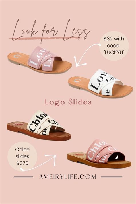 chloe dupe slides|chloe shoes dupes.